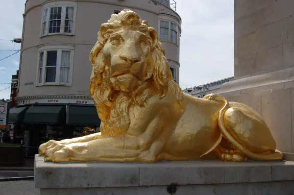 Traditional gold leaf gilding