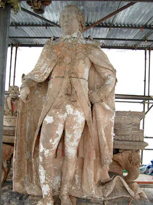 In readiness to restore the original paintwork