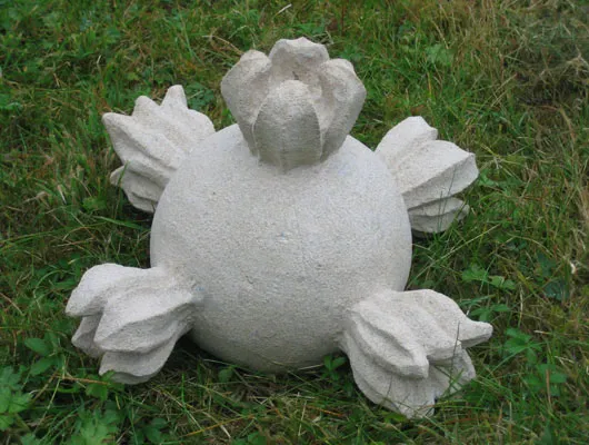 Stone carving: Replacement finial