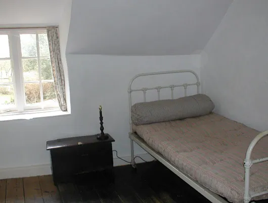 A finished room redecorated with limewash